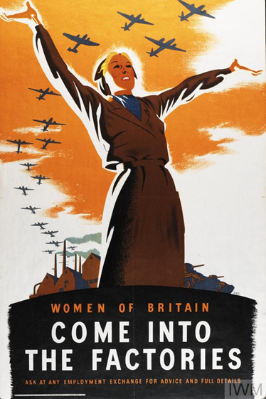 Women of Britain Come into the Factories